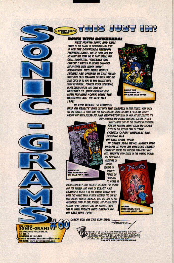 Sonic - Archie Adventure Series July 1998 Page 25